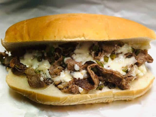 Cheesesteak sub at Cluck-A-Doodle-Doo